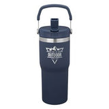 Navy Blue/Silver Logo Front View