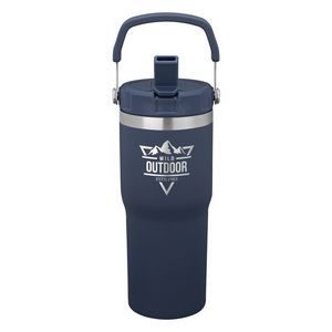 Navy Blue/Silver Logo Front View