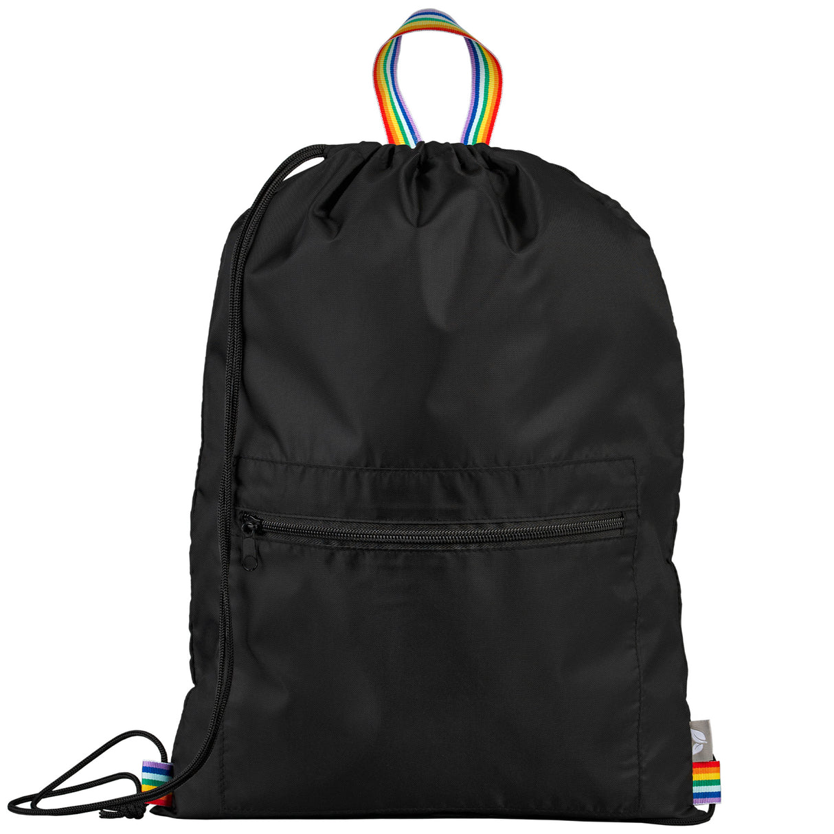 Spectrum Recycled Polyester Drawstring Bag - 2 gal - Heat Transfer