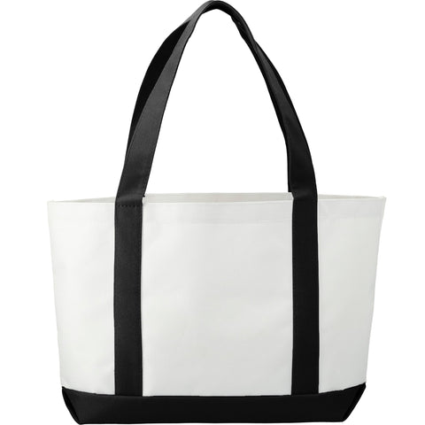 Large Canvas Boat Tote Bag
