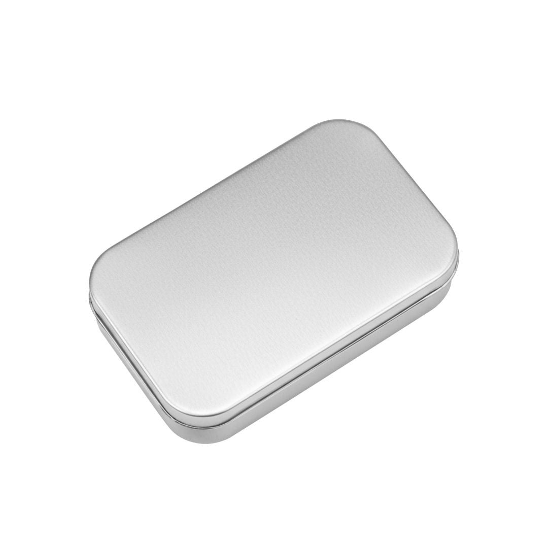 Pokka? Pocket Pen w/Dock & Chrome Keyring & Charm in Tin Box