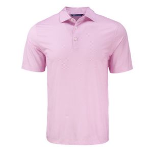 Cutter & Buck Pike Eco Diamond Dot Print Recycled Mens Polo