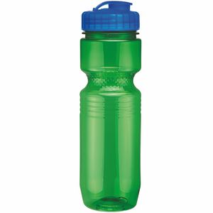 26 Oz. Translucent Jogger Bottle with Flip Top Lid