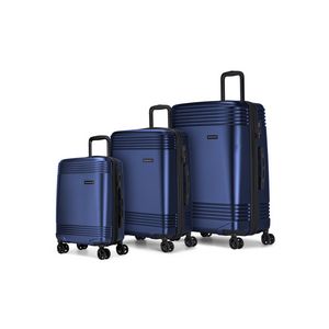 Bugatti Nashville Recycled Pet Hardside Luggage 3 Piece Set