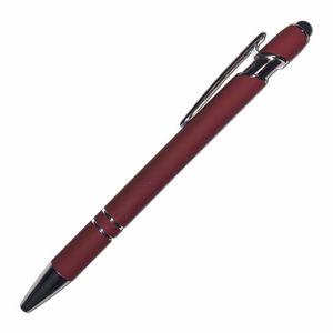 LINDSAY Comfort Aluminum Rubberized Plunger Action Pen