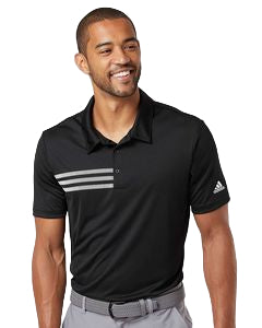Adidas® 3-Stripes Chest Polo