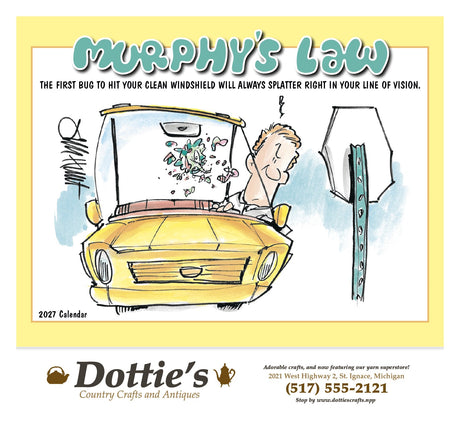 HotLine Products Murphy's Law Appointment Calendar - Stapled cover image
