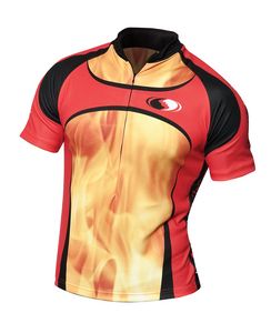 Custom Half Zip Sublimation Cycling Jersey Shirt
