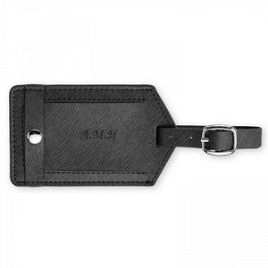 Toscano Genuine Leather Luggage Tag