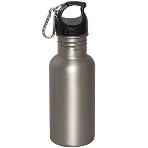 Wide Mouth 500 Ml (17 Fl. Oz.) Stainless Steel Water Bottle