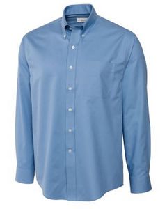 Cutter & Buck Epic Easy Care Fine Twill Mens Long Sleeve Dress Shirt