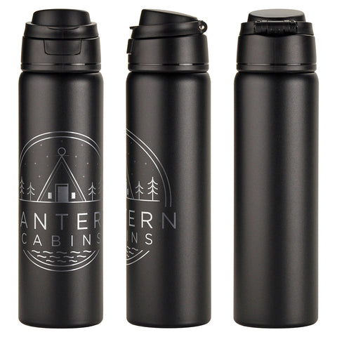 Cabrio 24 oz Recycled Stainless Steel Vacuum Insulated Bottle