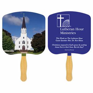 Religious Hand Fan/ Church-Religious