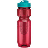 Red/Translucent Aqua Blue Lid Blank