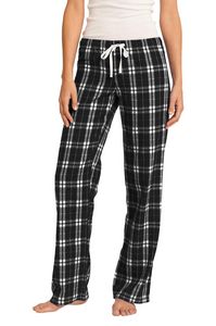 Black Plaid/White Blank