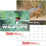 North America Wildlife Spiral Wall Calendar