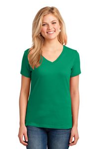 Port & Company® Ladies' Core Cotton V-Neck T-Shirt