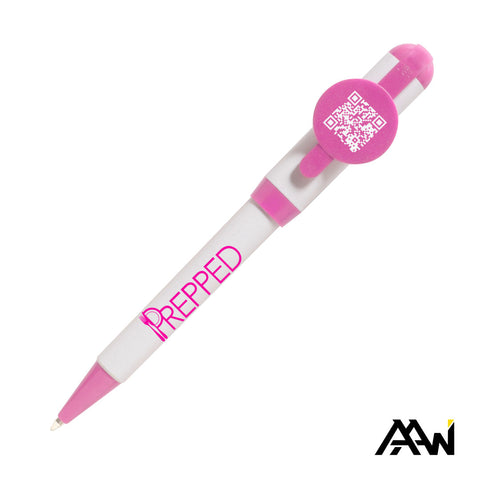 Jumbo QR Billboard Twist Pen - Colored Accent