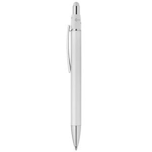 Orbit Spinner Chrome Metal Pen w/ Stylus