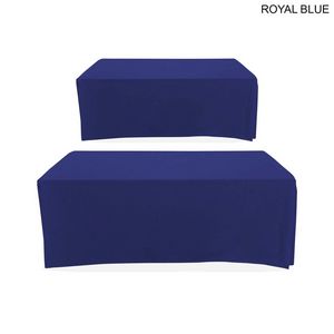 72 Hr Fast Ship - Polycotton Twill Table Throw for 6' Table, Drape style, 4 sided, Closed Back