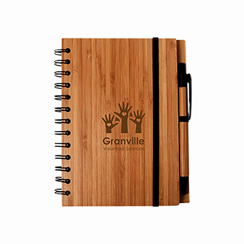 Syracuse Bamboo Covered Notebook