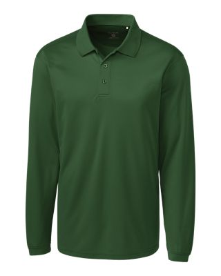 Clique Ice Pique Mens Long Sleeve Tech Polo