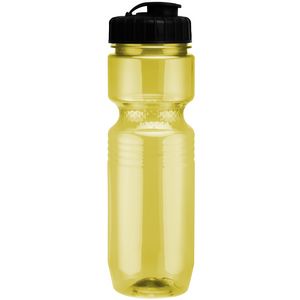 26 Oz. Translucent Jogger Bottle with Flip Top Lid
