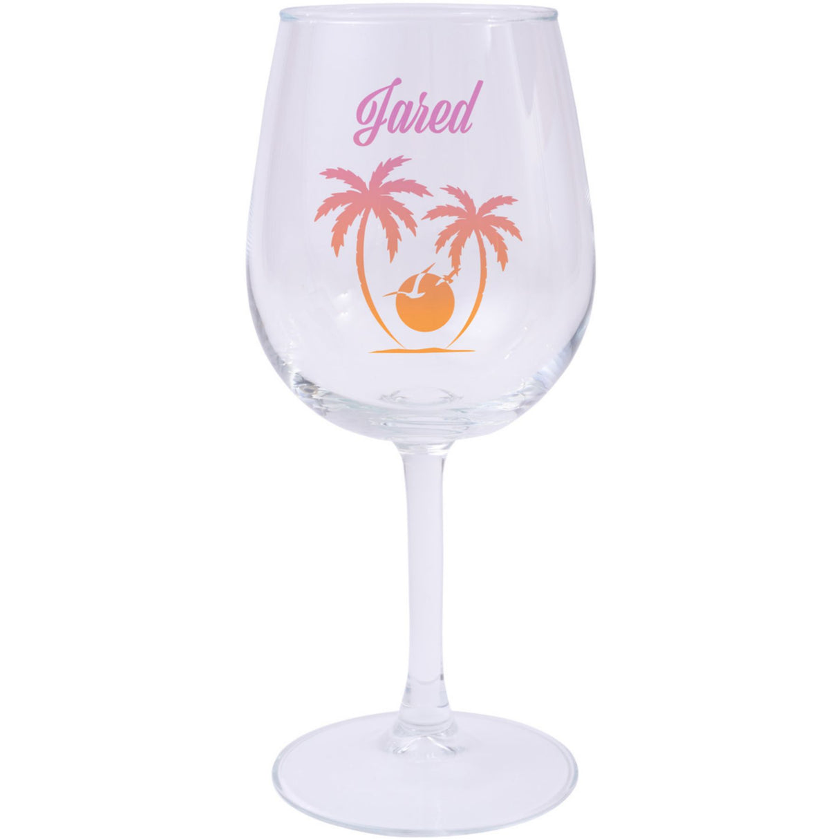 Pod Full Color Wine Glass 12.75 Oz