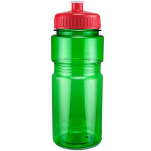 20 Oz. Translucent Recreation Bottle w/ Push Pull Lid