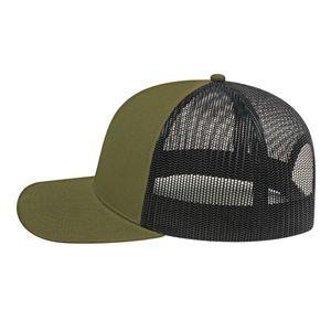 000379 Cap America Poly/Cotton Trucker Mesh Back Cap