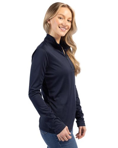 Clique Spin Eco Performance Half Zip Womens Pullover