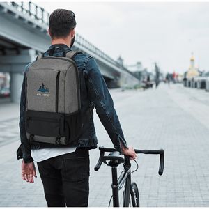 Gray/Black Logo Lifestyle View