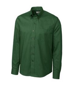 Cutter & Buck Epic Easy Care Nailshead Mens Long Sleeve Dress Shirt