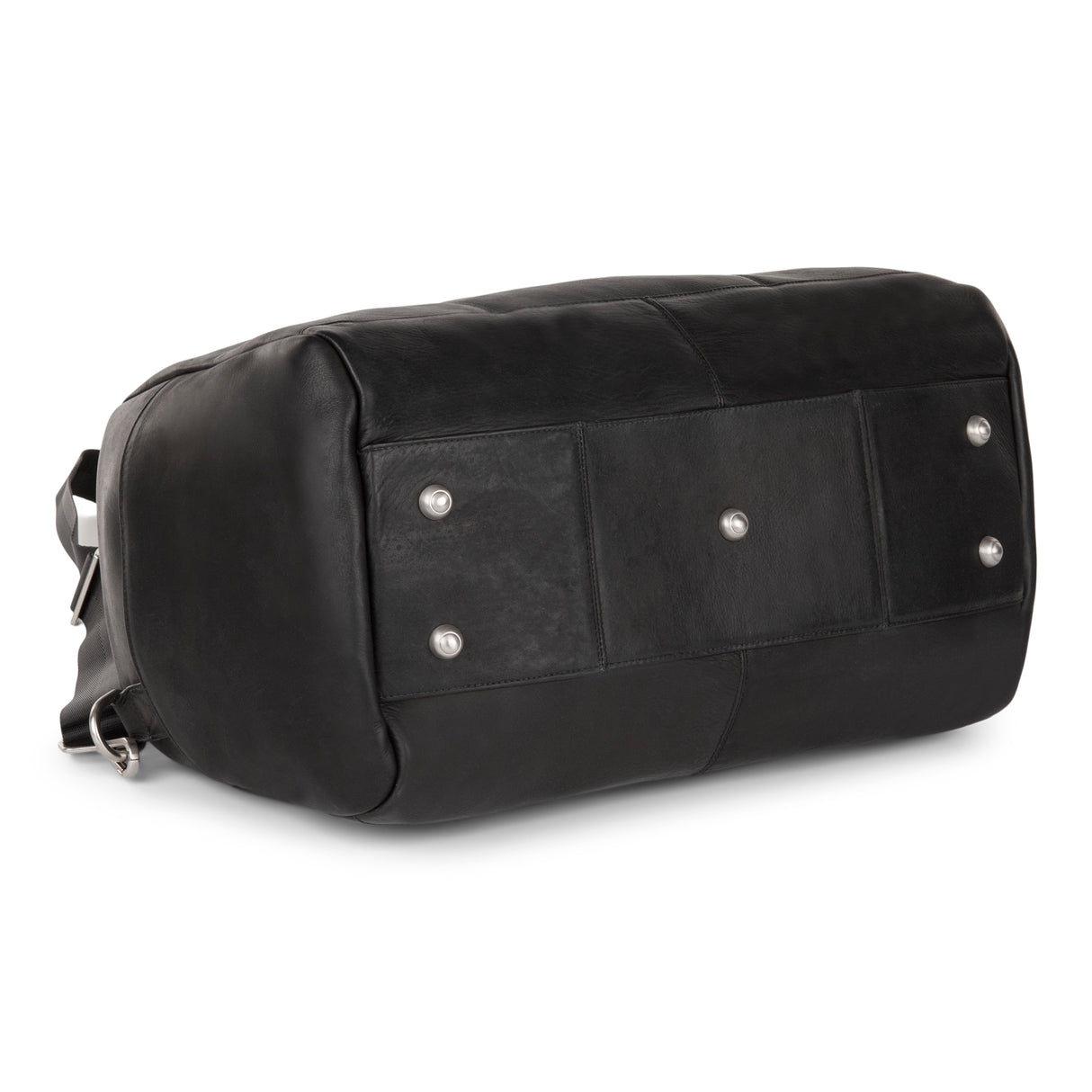 Bugatti Sartoria Leather Duffle bag - Black