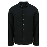 Cutter & Buck Advantage Tri-Blend Eco Soft Pique Long Sleeve Knitted Mens Button Up