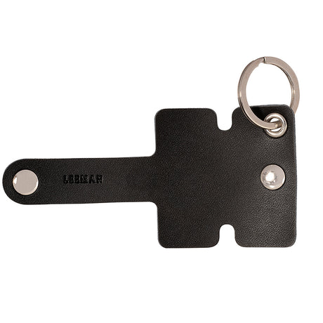 Leeman™ Genuine Leather Cord Organizer w/Snap