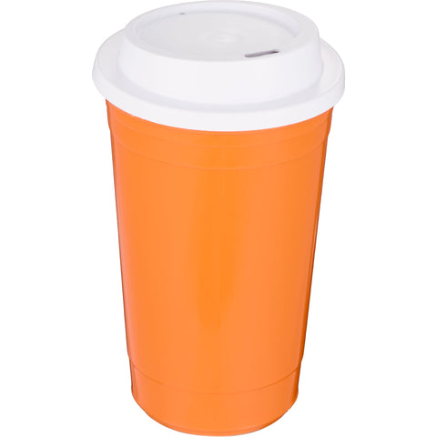 The Traveler Insulated Cup 16 oz. w/ Lid