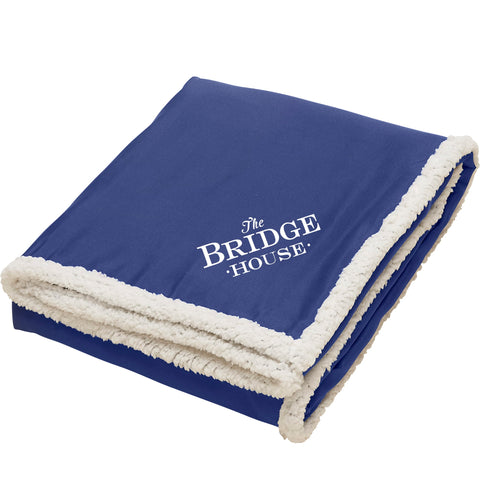Super Soft Large Fleece Sherpa Blanket - 50'' x 60'' Unfolded