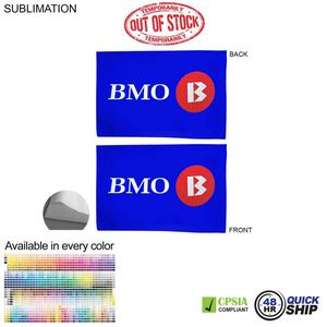 48 Hr Quick Ship - Poplin Pillowcase, 33x21, Sublimated full color Edge to Edge 2 sides
