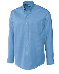 Cutter & Buck Epic Easy Care Nailshead Mens Long Sleeve Dress Shirt