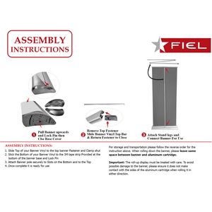 48 Hr Quick Ship - Deluxe Wide Base Retractable Banner with Graphics, Stand and Bag, 33.5x79