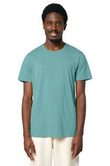 Teal Monstera Blue Blank