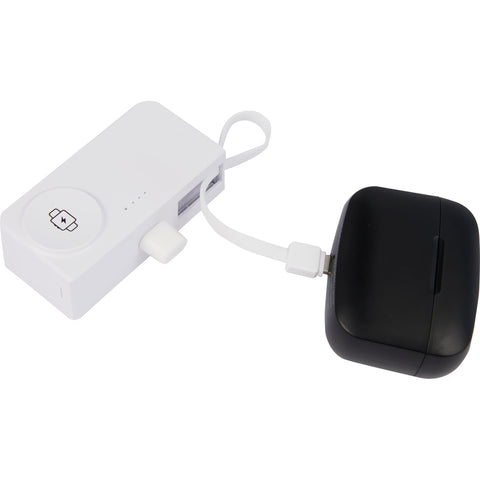 Hue Plus 5000 mAh Power Bank with Watch Charger