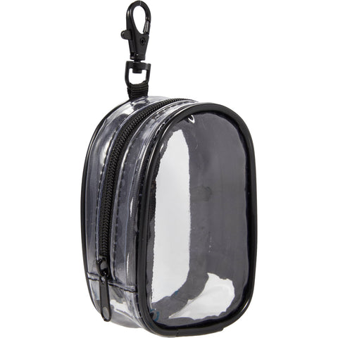 Round Clear Bag Charm