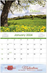 Motivations Stapled Wall Calendar