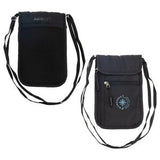 000688 AeroLOFT® Jet Black Safety Organizer Neck Wallet