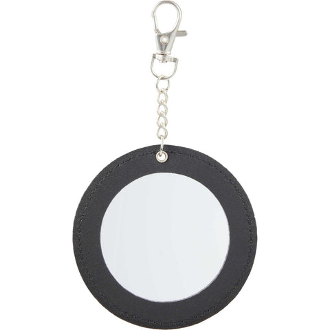 Recycled PU Travel Mirror Bag Charm