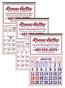 Apron Style Calendar