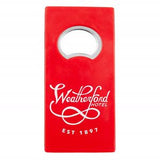 Rectangle Metal Bottle Opener with Magnet