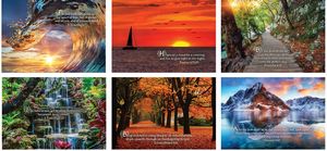 Luxe Gallery Christian Grace Stapled Wall Calendar